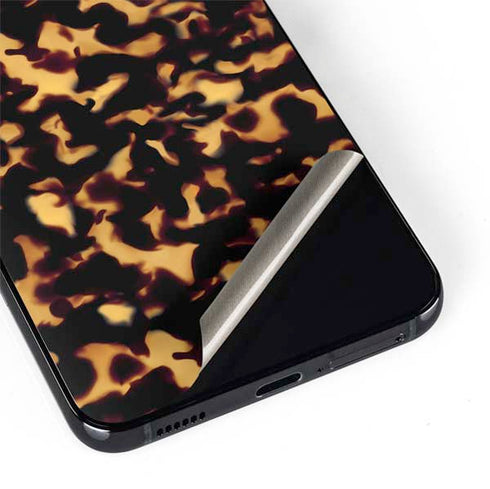 Tortoise Shell Galaxy S22 Skin